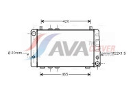 Radiator, engine cooling SA2002 Ava Quality Cooling