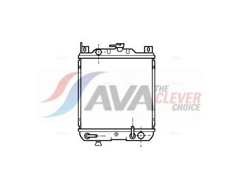 Radiator, engine cooling SZ2019 Ava Quality Cooling