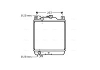 Radiator, engine cooling SZ2020 Ava Quality Cooling
