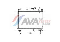 Radiator, engine cooling SZ2079 Ava Quality Cooling