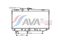 Radiator, engine cooling TO2151 Ava Quality Cooling