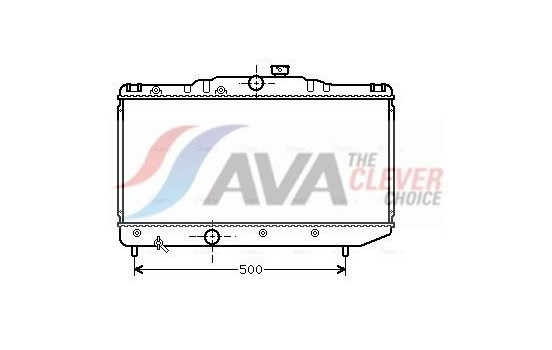 Radiator, engine cooling TO2155 Ava Quality Cooling