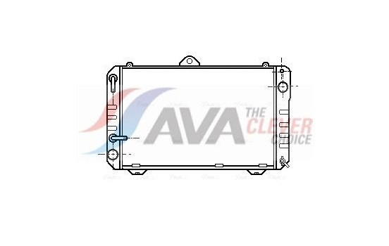 Radiator, engine cooling TO2169 Ava Quality Cooling
