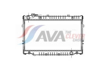 Radiator, engine cooling TO2221 Ava Quality Cooling
