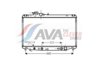 Radiator, engine cooling TO2346 Ava Quality Cooling