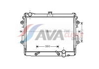 Radiator, engine cooling TO2491 Ava Quality Cooling