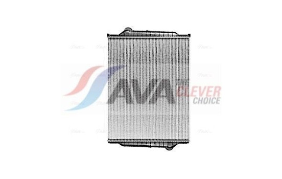 Radiator, engine cooling VL2045N Ava Quality Cooling, Image 2