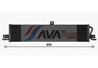 Radiator, engine cooling VL2102 Ava Quality Cooling