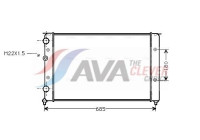 Radiator, engine cooling VNA2124 Ava Quality Cooling