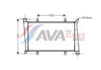 Radiator, engine cooling VO2130 Ava Quality Cooling