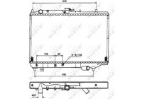 Radiator, engine cooling