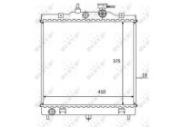 Radiator, engine cooling