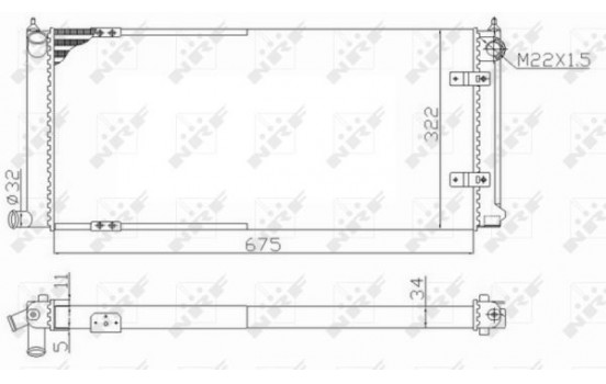 Radiator, engine cooling