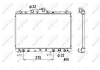 Radiator, engine cooling