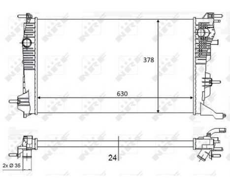 Radiator, engine cooling, Image 4