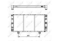 Radiator, engine cooling