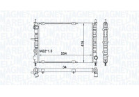 Radiator, engine cooling