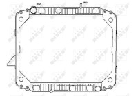 Radiator, engine cooling