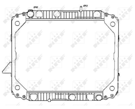 Radiator, engine cooling
