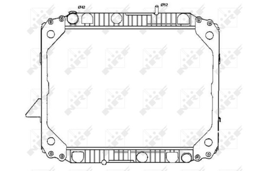 Radiator, engine cooling
