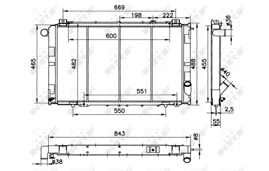 Radiator, engine cooling, Image 4