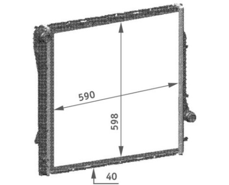 Radiator, engine cooling, Image 5