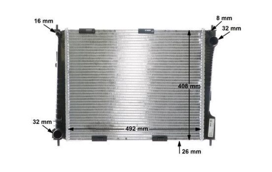 Radiator, engine cooling, Image 12