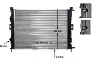 Radiator, engine cooling