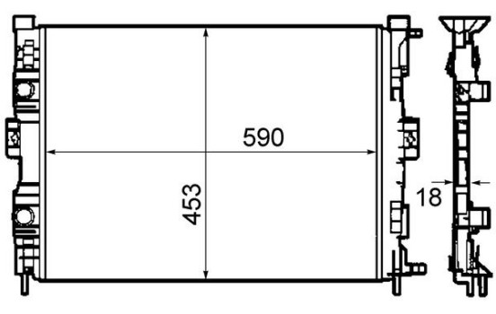 Radiator, engine cooling, Image 2