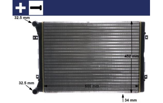 Radiator, engine cooling