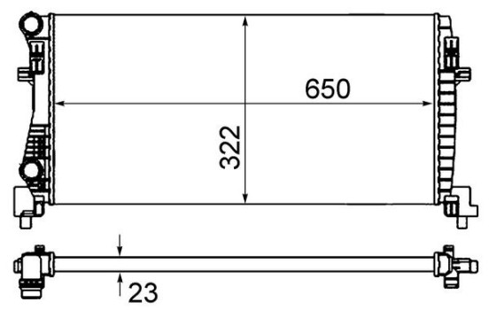 Radiator, engine cooling, Image 5