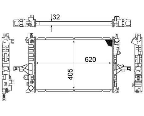 Radiator, engine cooling, Image 2