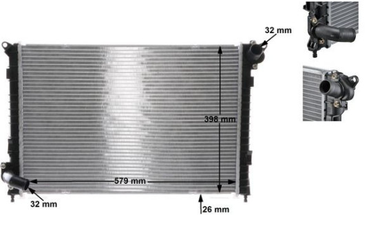 Radiator, engine cooling, Image 11