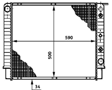 Radiator, engine cooling, Image 2