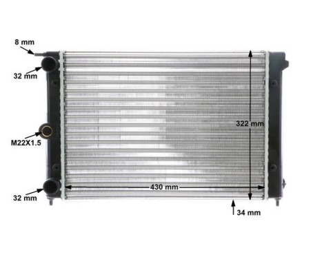 Radiator, engine cooling, Image 11