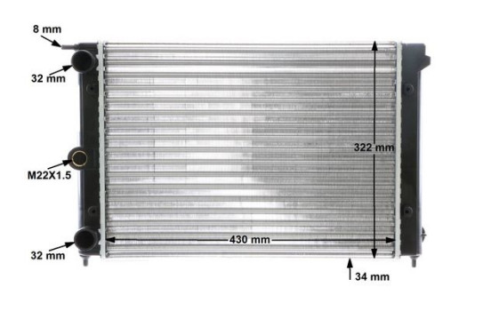 Radiator, engine cooling, Image 11