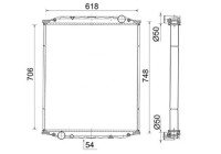 Radiator, engine cooling