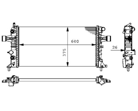 Radiator, engine cooling, Image 5