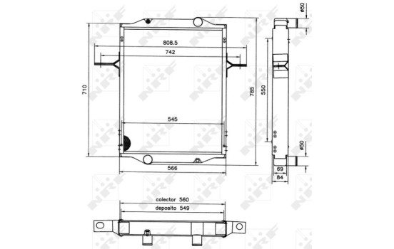 Radiator, engine cooling, Image 5