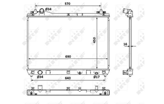 Radiator, engine cooling, Image 3