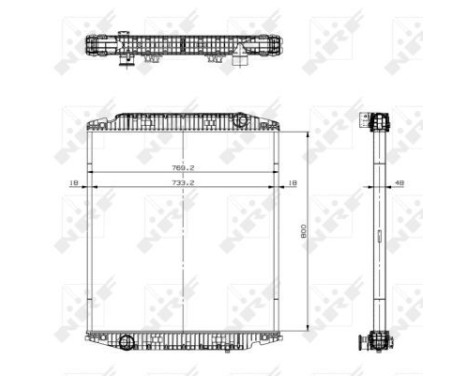 Radiator, engine cooling, Image 5