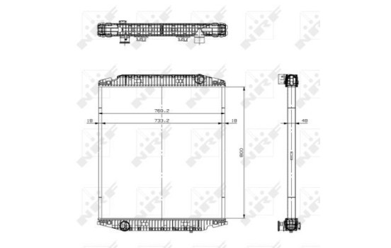 Radiator, engine cooling, Image 5