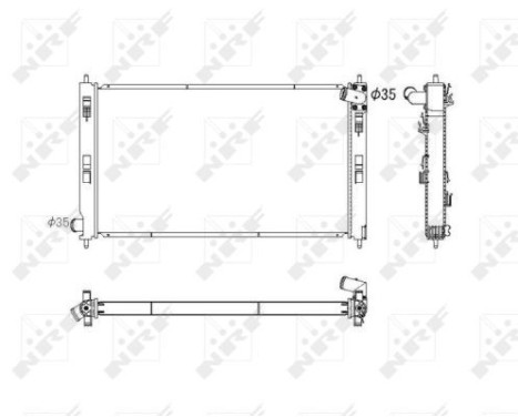 Radiator, engine cooling, Image 3