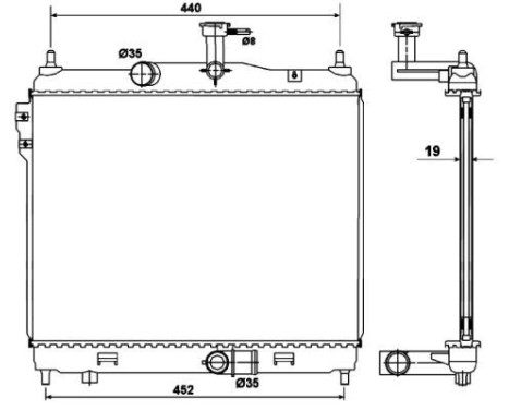 Radiator, engine cooling, Image 2