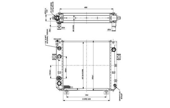 Radiator, engine cooling, Image 5