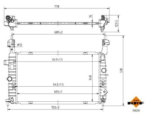 Radiator, engine cooling, Image 5