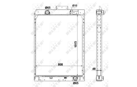 Radiator, engine cooling, Image 4