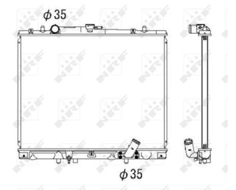 Radiator, engine cooling, Image 4