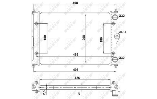 Radiator, engine cooling, Image 5