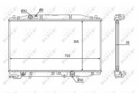 Radiator, engine cooling